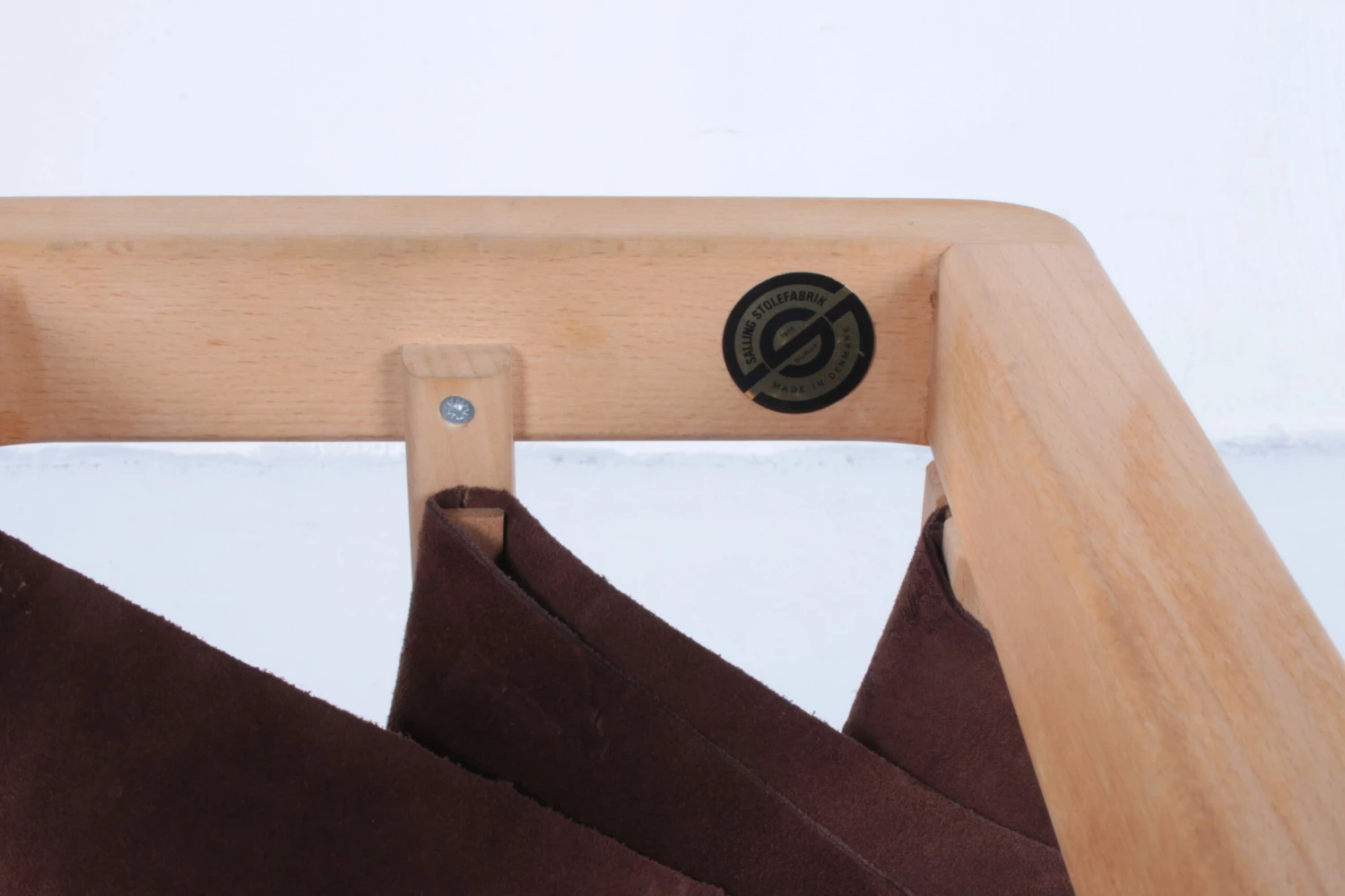 Vintage Danish Magazine Rack In Oak From Salling Stolefabrik 1960s 5 Vintage Danish Magazine Rack In Oak From Salling Stolefabrik 1960s - Image 5