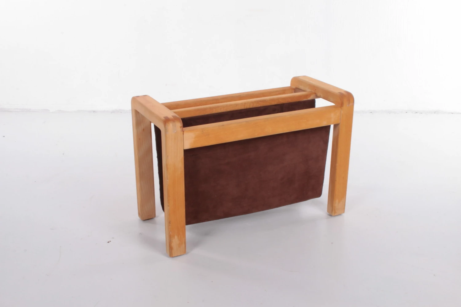 Vintage Danish Magazine Rack In Oak From Salling Stolefabrik 1960s 6 Vintage Danish Magazine Rack In Oak From Salling Stolefabrik 1960s - Image 6