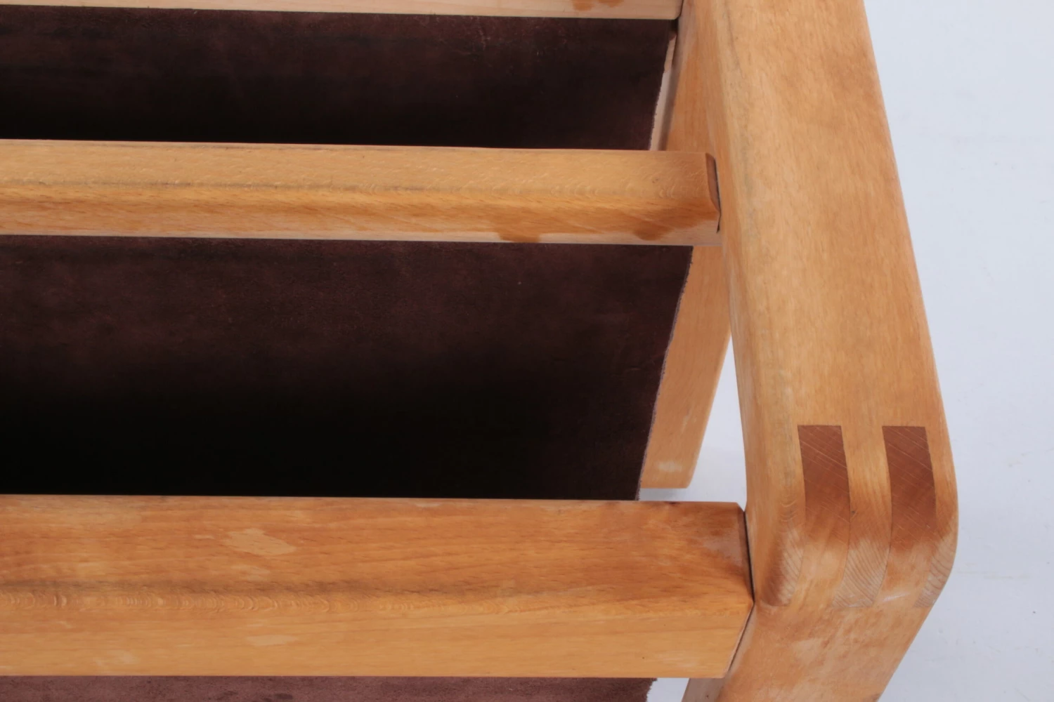 Vintage Danish Magazine Rack In Oak From Salling Stolefabrik 1960s 10 Vintage Danish Magazine Rack In Oak From Salling Stolefabrik 1960s - Image 10