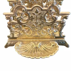 Unknown Vintage Fench Ornate Rococo Style Heavy Solid Brass Three Section Letter Rack With Stamp Holder,Desk Tidy,Brass Stationary Holder Desk Tidy -Storage Furniture Sales 2024 vintage fench ornate rococo style heavy solid brass three section letter rack with stamp holder desk tidy brass stationary holder desk tidy sku87319455 0 9