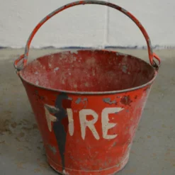 Vintage Fire Bucket, Early 20th Century