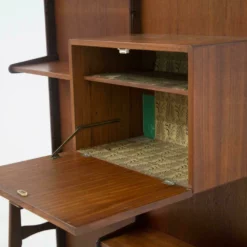 Unknown Vintage Freestanding Bookcase In Wood By Fratelli Proserpio -Storage Furniture Sales 2024 vintage freestanding bookcase in wood by fratelli proserpio sku38296733 0 13