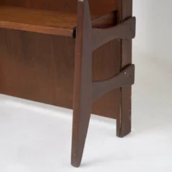 Unknown Vintage Freestanding Bookcase In Wood By Fratelli Proserpio -Storage Furniture Sales 2024 vintage freestanding bookcase in wood by fratelli proserpio sku38296733 0 3