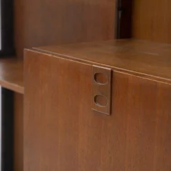 Unknown Vintage Freestanding Bookcase In Wood By Fratelli Proserpio -Storage Furniture Sales 2024 vintage freestanding bookcase in wood by fratelli proserpio sku38296733 0 5