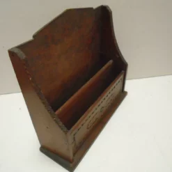 Unknown Vintage French Breton Wood Letter Rack / Mini Magazine Rack / Letter Storage / Post Storage / Mail Keeper, Brittany France -Storage Furniture Sales 2024 vintage french breton wood letter rack mini magazine rack letter storage post storage mail keeper brittany france sku10515034 0 8