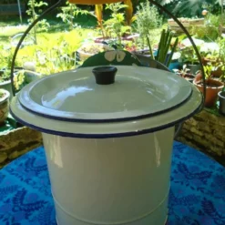 Vintage French Extra Large White Enamel Bucket Churn With Lid 1950s Bathroom Nappy Clothes Washing Bucket Large Milk Churn 19 Vintage French Extra Large White Enamel Bucket Churn With Lid 1950s Bathroom Nappy Clothes Washing Bucket Large Milk Churn -Storage Furniture Sales 2024 vintage french extra large white enamel bucket churn with lid 1950s bathroom nappy clothes washing bucket large milk churn sku74364982 0 9