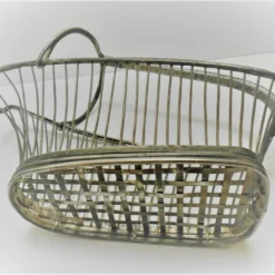Unknown Vintage French High Quality Silver Plated Wire Wine Basket / Bottle Holder / Wine Pourer / Lovely Silver Gold Tone 13 Unknown Vintage French High Quality Silver Plated Wire Wine Basket / Bottle Holder / Wine Pourer / Lovely Silver Gold Tone -Storage Furniture Sales 2024 vintage french high quality silver plated wire wine basket bottle holder wine pourer lovely silver gold tone sku16544714 0 3