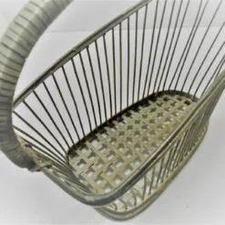 Unknown Vintage French High Quality Silver Plated Wire Wine Basket / Bottle Holder / Wine Pourer / Lovely Silver Gold Tone 17 Unknown Vintage French High Quality Silver Plated Wire Wine Basket / Bottle Holder / Wine Pourer / Lovely Silver Gold Tone -Storage Furniture Sales 2024 vintage french high quality silver plated wire wine basket bottle holder wine pourer lovely silver gold tone sku16544714 0 7