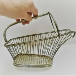 Unknown Vintage French High Quality Silver Plated Wire Wine Basket / Bottle Holder / Wine Pourer / Lovely Silver Gold Tone 18 Unknown Vintage French High Quality Silver Plated Wire Wine Basket / Bottle Holder / Wine Pourer / Lovely Silver Gold Tone -Storage Furniture Sales 2024 vintage french high quality silver plated wire wine basket bottle holder wine pourer lovely silver gold tone sku16544714 0 8 scaled