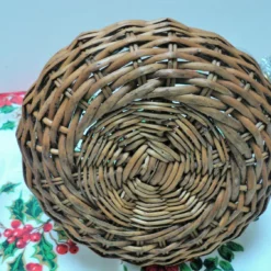 Unknown Vintage French Small Market Basket, Natural Woven Rattan Panier, French Round Basket -Storage Furniture Sales 2024 vintage french small market basket natural woven rattan panier french round basket sku73893994 0 8 scaled