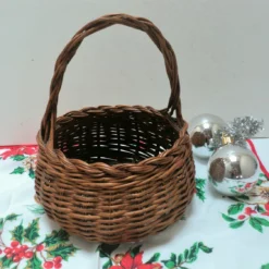Unknown Vintage French Small Market Basket, Natural Woven Rattan Panier, French Round Basket -Storage Furniture Sales 2024 vintage french small market basket natural woven rattan panier french round basket sku73893994 0 9 scaled