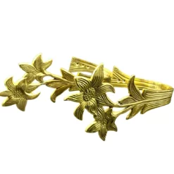 Unknown Vintage French Style Pair Of Large Brass Floral Design Curtain Tie Back Door Curtain Hooks Drapery Tie Back Curtain Wall Hook Curtain Holder -Storage Furniture Sales 2024 vintage french style pair of large brass floral design curtain tie back door curtain hooks drapery tie back curtain wall hook curtain holder sku12405156 0 3