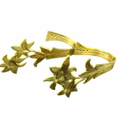 Unknown Vintage French Style Pair Of Large Brass Floral Design Curtain Tie Back Door Curtain Hooks Drapery Tie Back Curtain Wall Hook Curtain Holder -Storage Furniture Sales 2024 vintage french style pair of large brass floral design curtain tie back door curtain hooks drapery tie back curtain wall hook curtain holder sku12405156 0 4