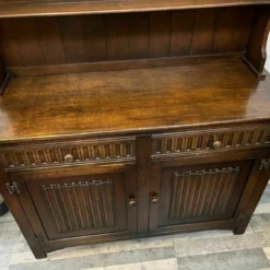 Unknown Vintage Furniture 2 Door Linen Fold Welsh Dresser Ready To Be Upcycled -Storage Furniture Sales 2024 vintage furniture 2 door linen fold welsh dresser ready to be upcycled sku87903435 0 1