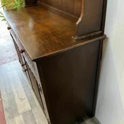 Unknown Vintage Furniture 2 Door Linen Fold Welsh Dresser Ready To Be Upcycled -Storage Furniture Sales 2024 vintage furniture 2 door linen fold welsh dresser ready to be upcycled sku87903435 0 3