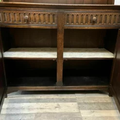 Unknown Vintage Furniture 2 Door Linen Fold Welsh Dresser Ready To Be Upcycled -Storage Furniture Sales 2024 vintage furniture 2 door linen fold welsh dresser ready to be upcycled sku87903435 0 6