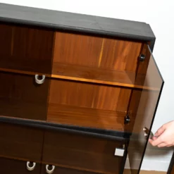 Unknown Vintage Glass Display Cupboard -Storage Furniture Sales 2024 vintage glass display cupboard sku46708151 0 3