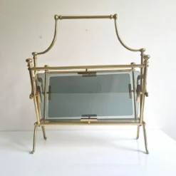 Unknown Vintage Hollywood Regency Modern Magazine Rack Maison Bagues France 1960s -Storage Furniture Sales 2024 vintage hollywood regency modern magazine rack maison bagues france 1960s sku29688917 0 2 scaled