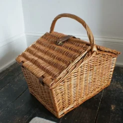 Vintage Large Wicker Picnic Basket 7 Vintage Large Wicker Picnic Basket -Storage Furniture Sales 2024 vintage large wicker picnic basket sku83491786 0 3
