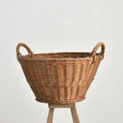 Vintage Laundry Basket – C, 1950s