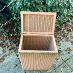 Vintage Lloyd Loom Lusty Basket Original Label / Bathroom Basket / Pink & Gold / C.1960s -Storage Furniture Sales 2024 vintage lloyd loom lusty basket original label bathroom basket pink gold c 1960s sku76349001 0 2