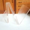 Vintage Lucite Or Perspex Magazine Holder Rack From 1970s 1980s