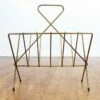 Vintage Magazine Rack, 1970s