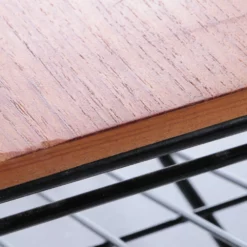 Vintage Magazine Rack Made Of Metal And Wood, 1960s -Storage Furniture Sales 2024 vintage magazine rack made of metal and wood 1960s sku43427683 0 3 scaled