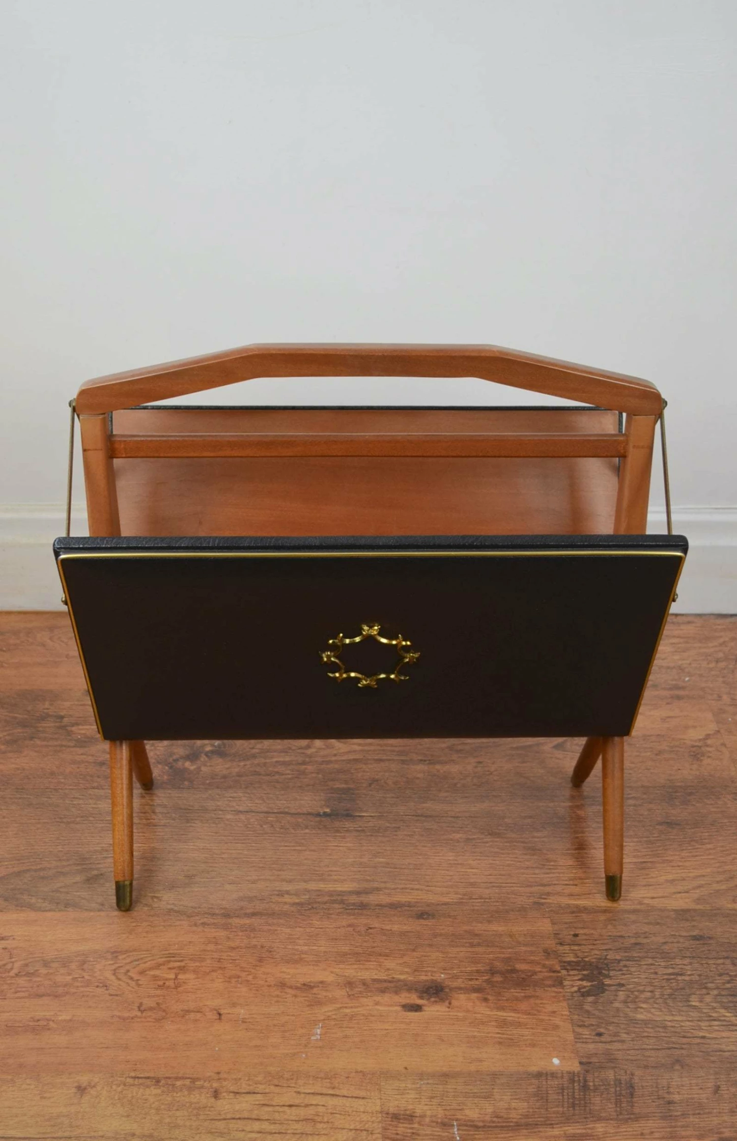 Vintage Magazine Rack 2 Vintage Magazine Rack - Image 2