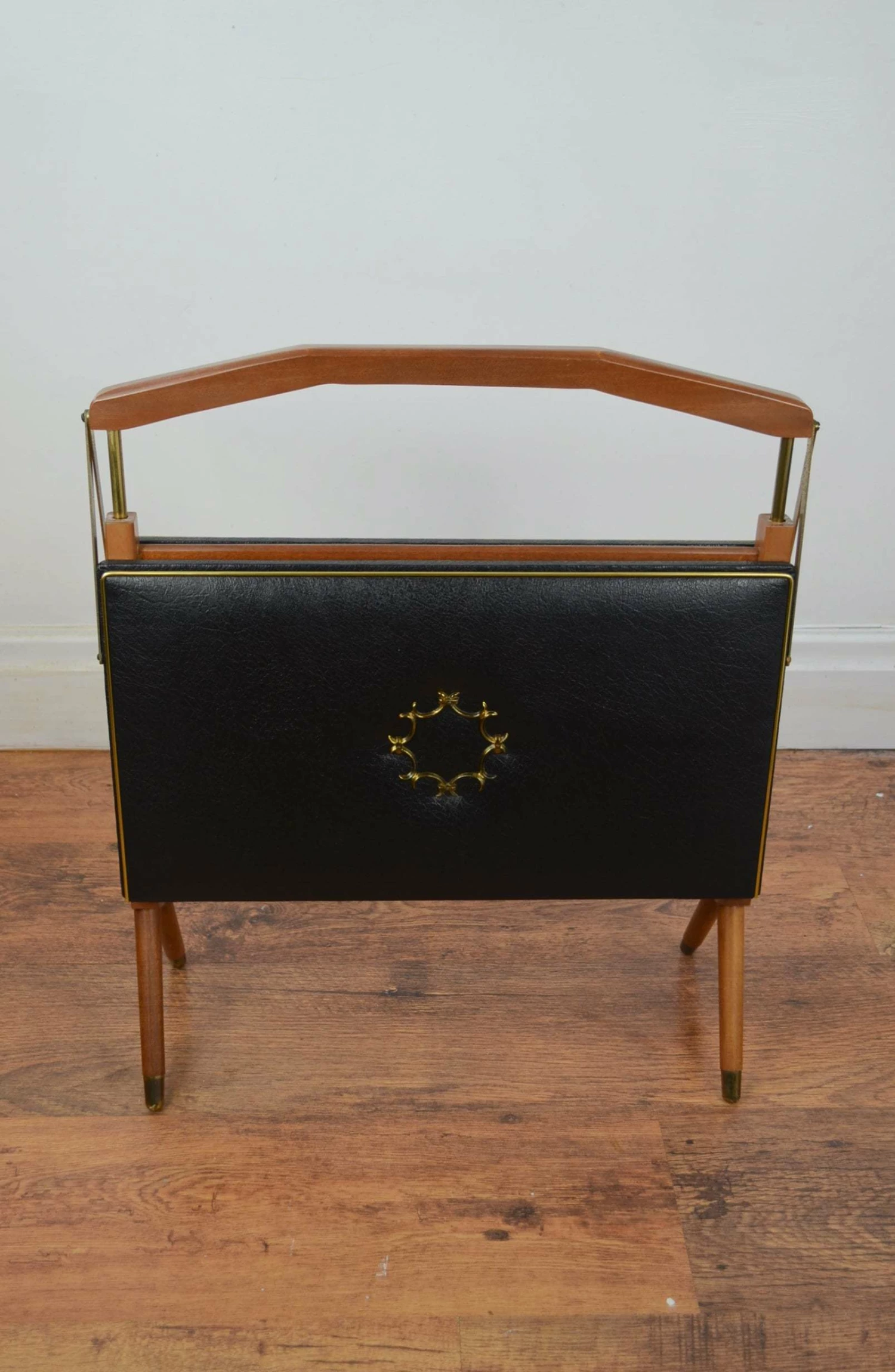 Vintage Magazine Rack 6 Vintage Magazine Rack - Image 6