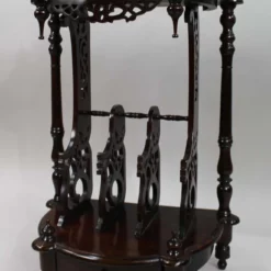 Vintage Mahogany Canterbury Magazine Rack -Storage Furniture Sales 2024 vintage mahogany canterbury magazine rack sku49384896 0 1