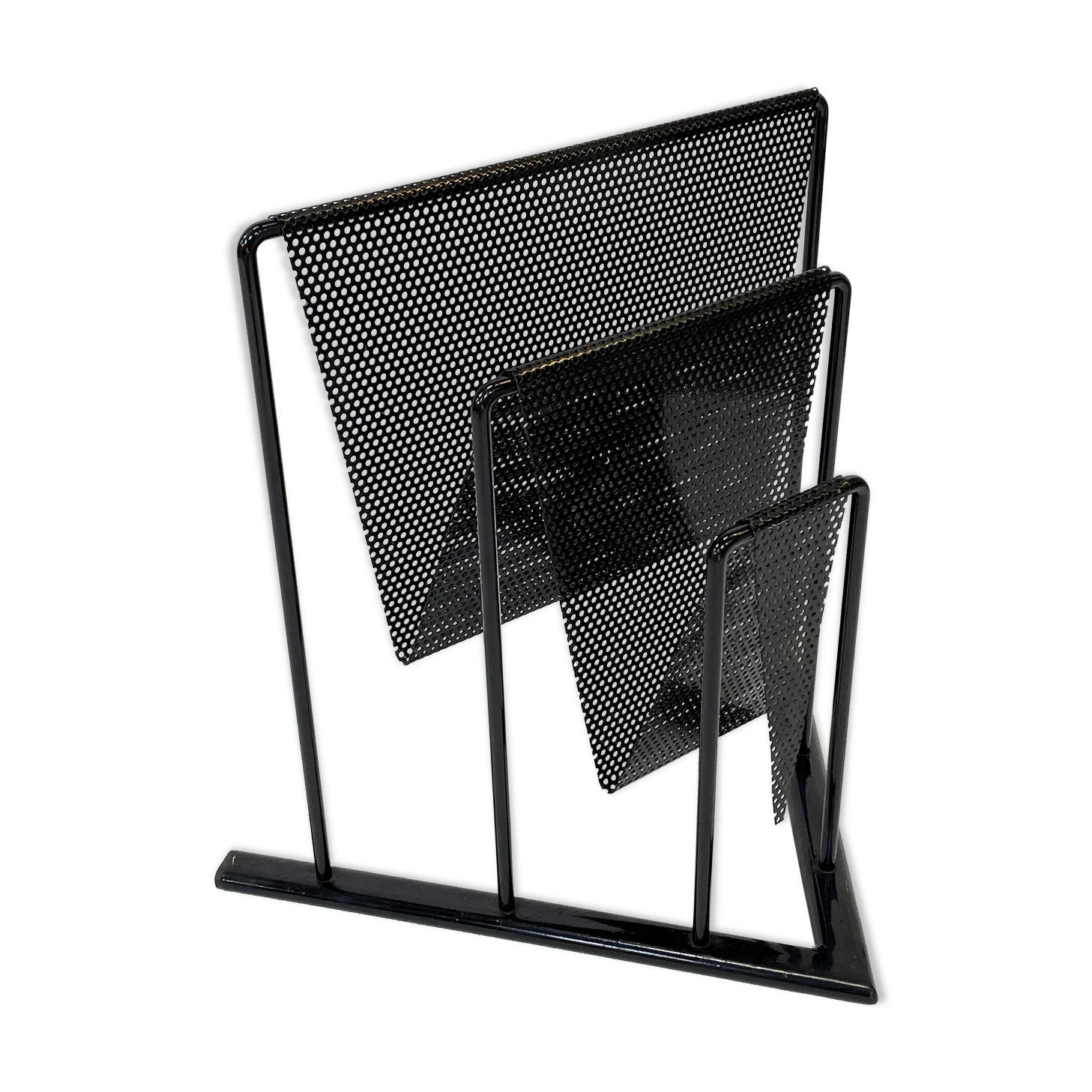 Unknown Vintage Markus Börgens D Tec Magazine Holder Memphis, 80's 1 Unknown Vintage Markus Börgens D Tec Magazine Holder Memphis, 80's