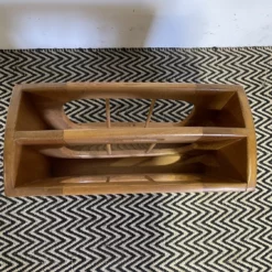 Unknown Vintage Mid Century Magazine Rack -Storage Furniture Sales 2024 vintage mid century magazine rack sku27451048 0 4