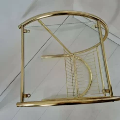 Vintage Mid Century Modern Chrome And Glass Table With Magazine Holder -Storage Furniture Sales 2024 vintage mid century modern chrome and glass table with magazine holder sku76617665 0 9