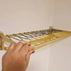 Vintage Mid Century Modern Wall Coat Rack 60s -Storage Furniture Sales 2024 vintage mid century modern wall coat rack 60s sku19850187 0 1