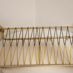 Vintage Mid Century Modern Wall Coat Rack 60s -Storage Furniture Sales 2024 vintage mid century modern wall coat rack 60s sku19850187 0 7