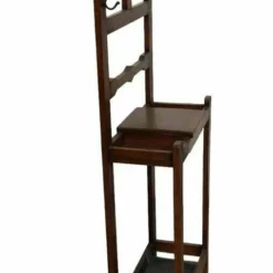 Vintage Oak Hall Stand / Coat Rack -Storage Furniture Sales 2024 vintage oak hall stand coat rack sku34517890 0 4