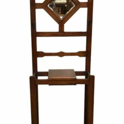 Vintage Oak Hall Stand / Coat Rack -Storage Furniture Sales 2024 vintage oak hall stand coat rack sku34517890 0 6