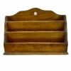 Unknown Vintage Oak Letter Rack Desk Tidy Home Decor