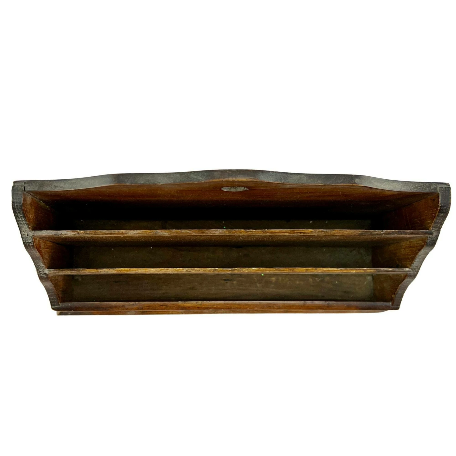 Unknown Vintage Oak Letter Rack Desk Tidy Home Decor - Image 3
