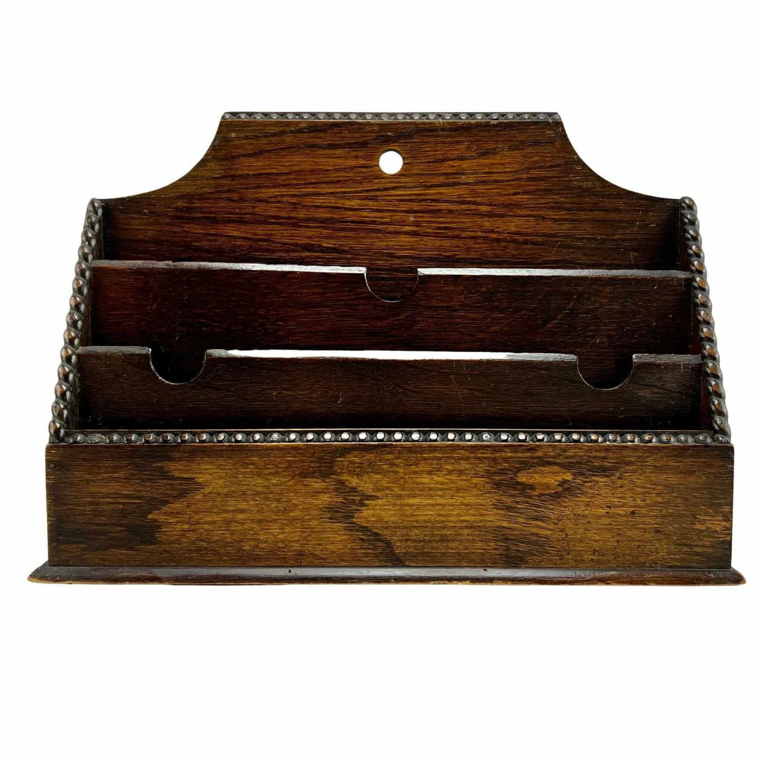 Unknown Vintage Oak Letter Rack Desk Tidy Study Home Decor