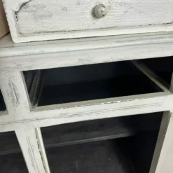 Unknown Vintage Painted Oak Dresser Housekeeper’s Cupboard -Storage Furniture Sales 2024 vintage painted oak dresser housekeeper s cupboard sku28342821 0 5