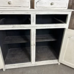 Unknown Vintage Painted Oak Dresser Housekeeper’s Cupboard -Storage Furniture Sales 2024 vintage painted oak dresser housekeeper s cupboard sku28342821 0 7