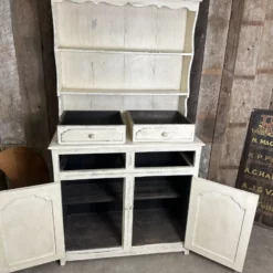 Unknown Vintage Painted Oak Dresser Housekeeper’s Cupboard -Storage Furniture Sales 2024 vintage painted oak dresser housekeeper s cupboard sku28342821 0 8