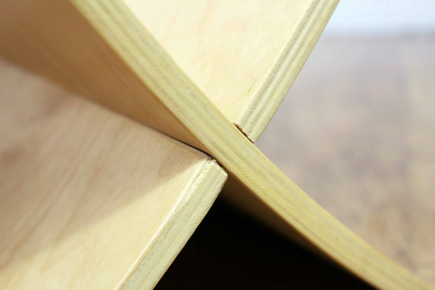 Unknown Vintage Plywood Magazine Rack, 1980s 8 Unknown Vintage Plywood Magazine Rack, 1980s - Image 8