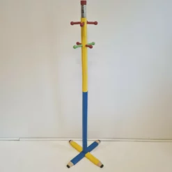 Vintage Pop Art Memphis Milano Style Floor Standing Pencil Coat Rack -Storage Furniture Sales 2024 vintage pop art memphis milano style floor standing pencil coat rack sku37243007 0 2