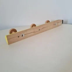 Vintage Pop Art Memphis Milano Style Wooden Hanger With 3 Hooks -Storage Furniture Sales 2024 vintage pop art memphis milano style wooden hanger with 3 hooks sku28437032 0 6