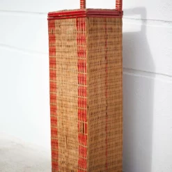 Vintage Rattan Bread Pantry, Bread Basket, Braided Rattan Bread Log, Rattan Storage, Laundry Basket, Wicker, Kitchen Decoration, Rattan Bread Box -Storage Furniture Sales 2024 vintage rattan bread pantry bread basket braided rattan bread log rattan storage laundry basket wicker kitchen decoration rattan bread box sku29237209 0 6