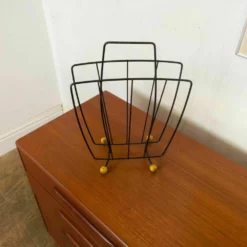 Unknown Vintage Retro 1950s 1960s Atomic Sputnik Magazine Rack -Storage Furniture Sales 2024 vintage retro 1950s 1960s atomic sputnik magazine rack sku51497407 0 3