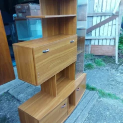 Vintage / Retro Free Standing Teak Effect Shelving, Cupboard, Cabinet -Storage Furniture Sales 2024 vintage retro free standing teak effect shelving cupboard cabinet sku53686063 0 2